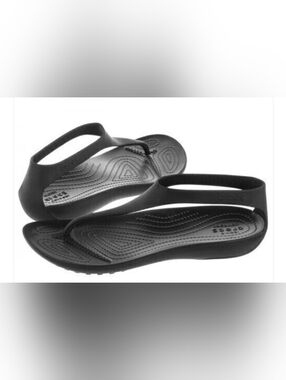 CROCS Sexi Flip Serena Thong Sandal EUC